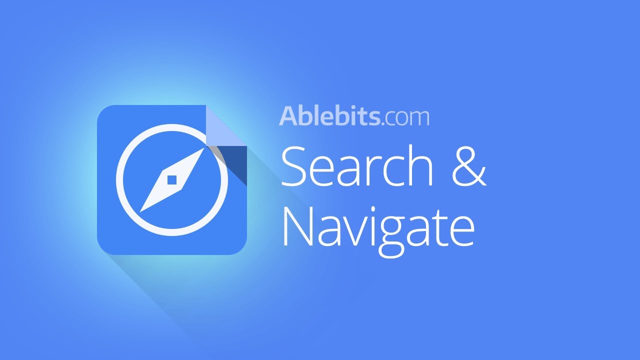 Search & Navigate - Google Docs add-on