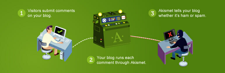 Akismet Anit Spam WordPress Plugin