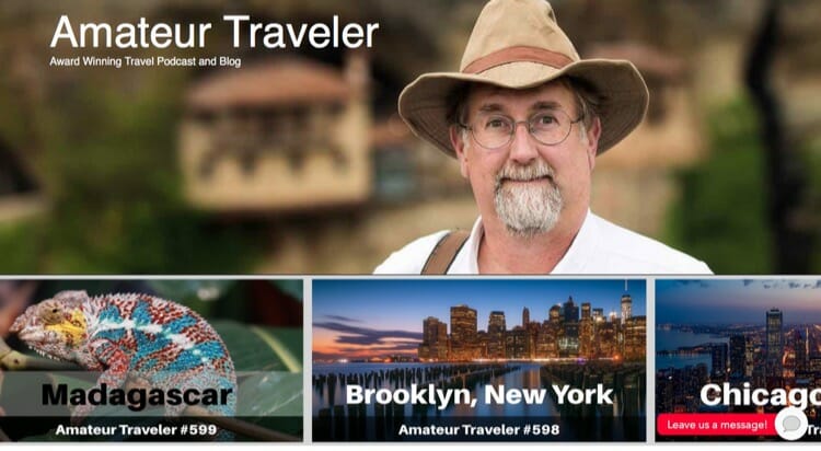Amateur Traveler Travel Blog & Podcast