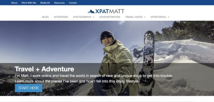 Best Travel Blogs - XPATMATT