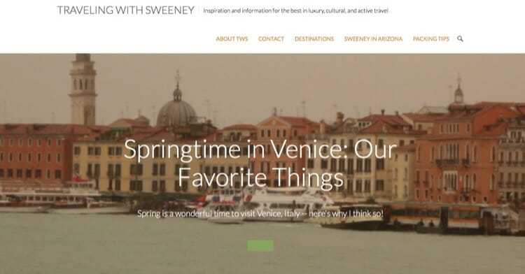 Traveling With Sweeney Travel Blog