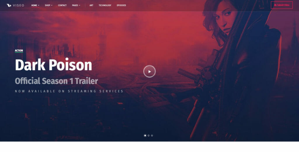 Viseo WordPress Theme For Podcasters