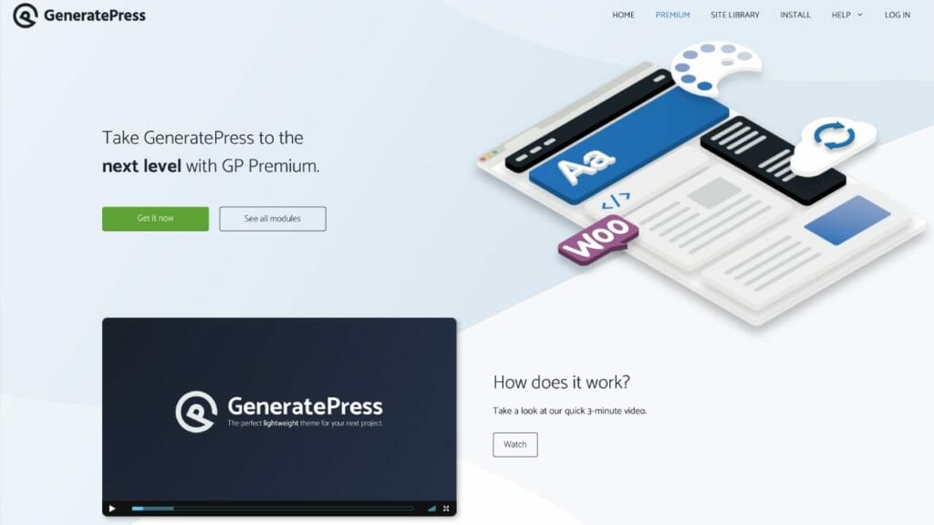 GeneratePress WordPress Theme Premium Version