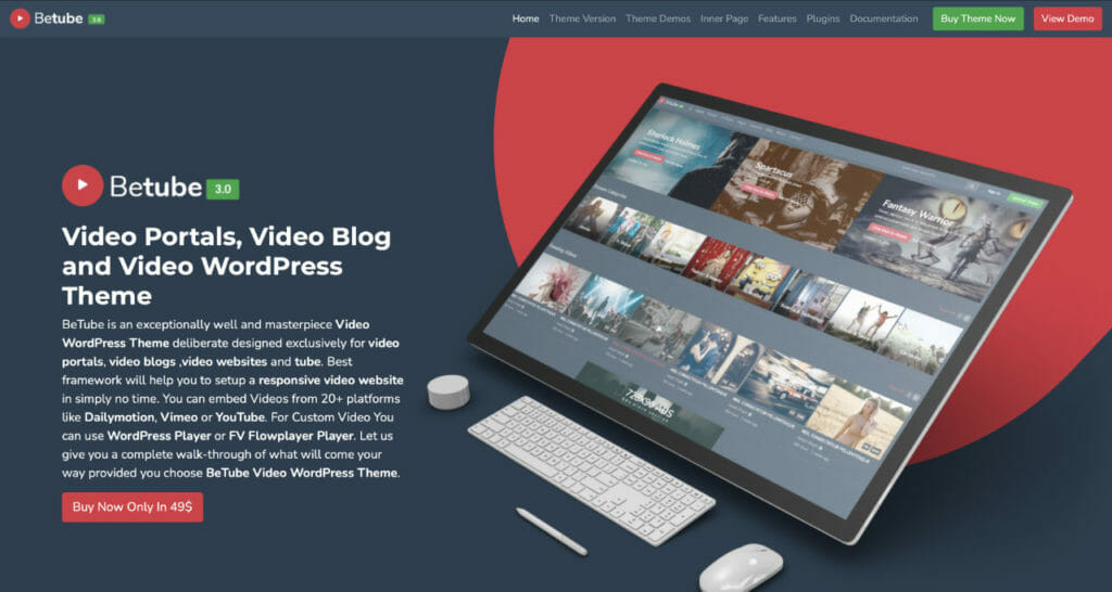 BeTube WordPress Theme For Vloggers
