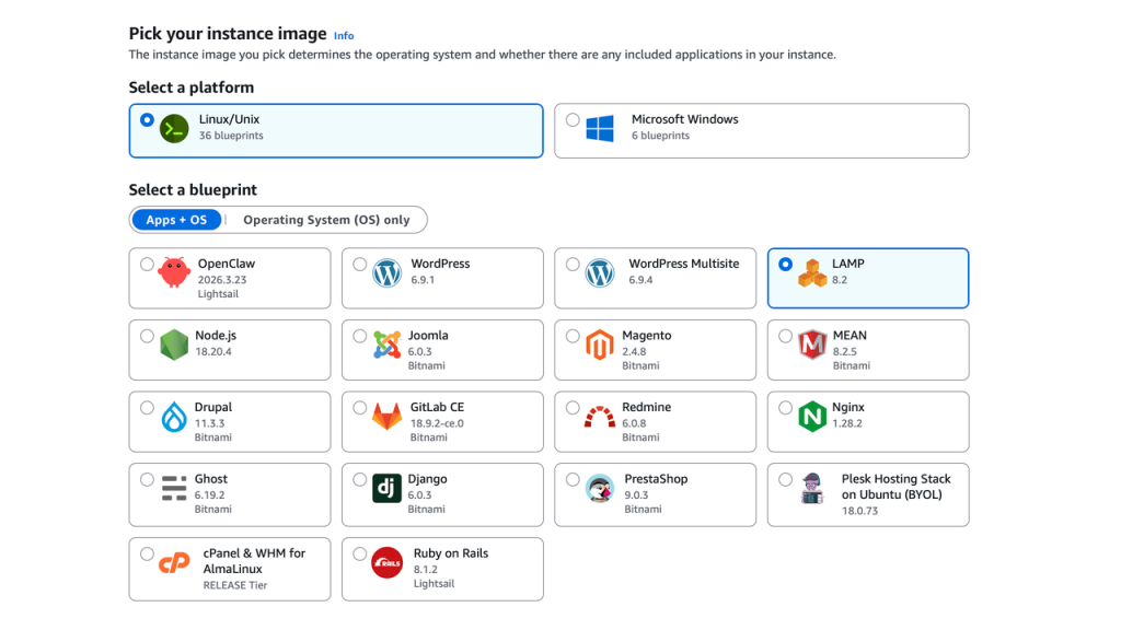 How to Host Multiple Sites With LAMP Stack Easily on AWS Lightsail 2 Create LAMP Server on AWS Lightsail