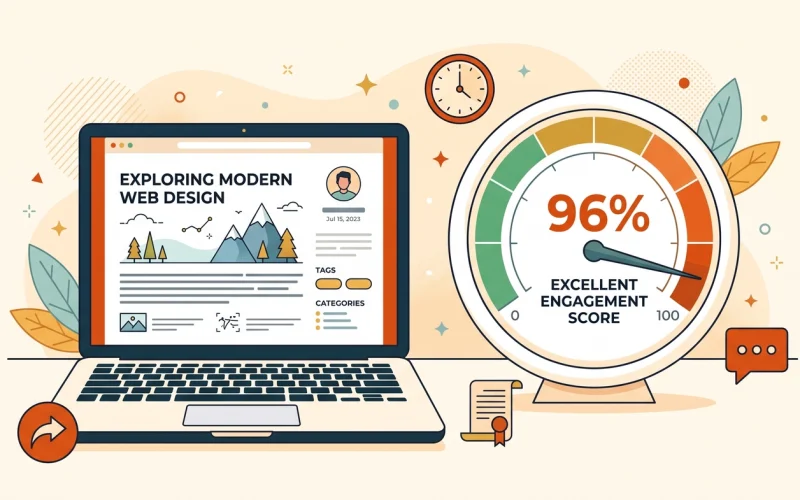 What is Content Engagement Score and How to Improve It for Your Blog