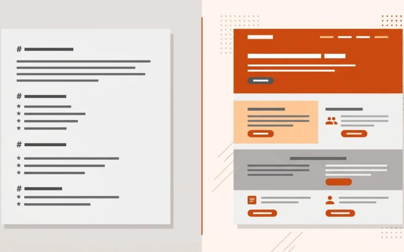Markdown vs HTML5 for AI: Write for Machines, Publish for Humans