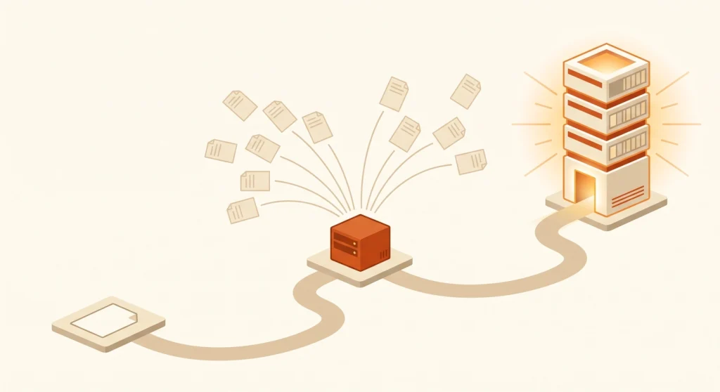 Skills vs MCP: The Token Math That Changed My AI Setup 6 Migration path from a skill with reference files to an MCP server to a RAG-based knowledge index, using the same markdown files