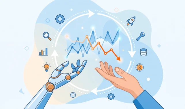 AI agent analysing Google Analytics traffic data in an agentic workflow loop