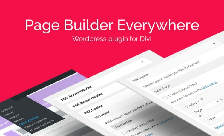 Page Builder Everywhere - Divi Premium Plugin