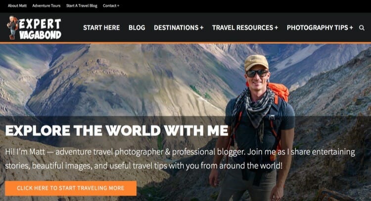 Best Travel Blogs - Expert Vagabond
