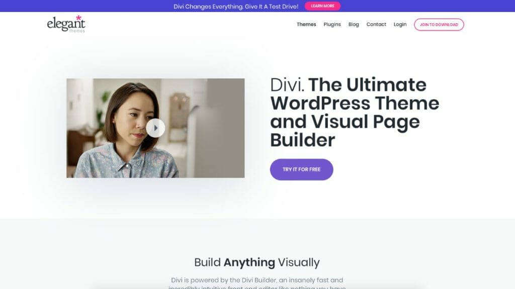 Divi Theme For WordPress By Elegant Themes
