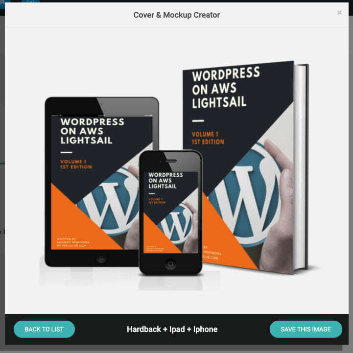 Designrr 3D Cover Image Generator