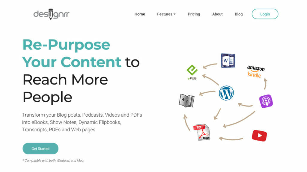 Designrr eBook Creation Service