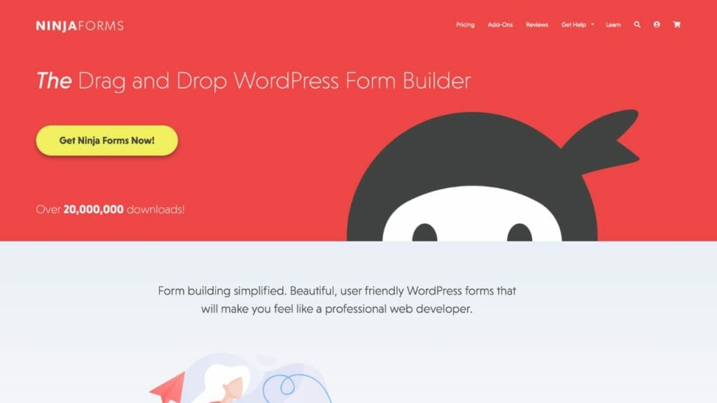 Ninja Forms WordPress Plugin To Add Forms