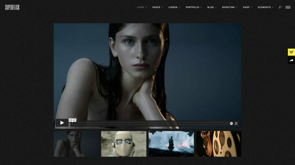 SuperFlick Video Theme For WordPress